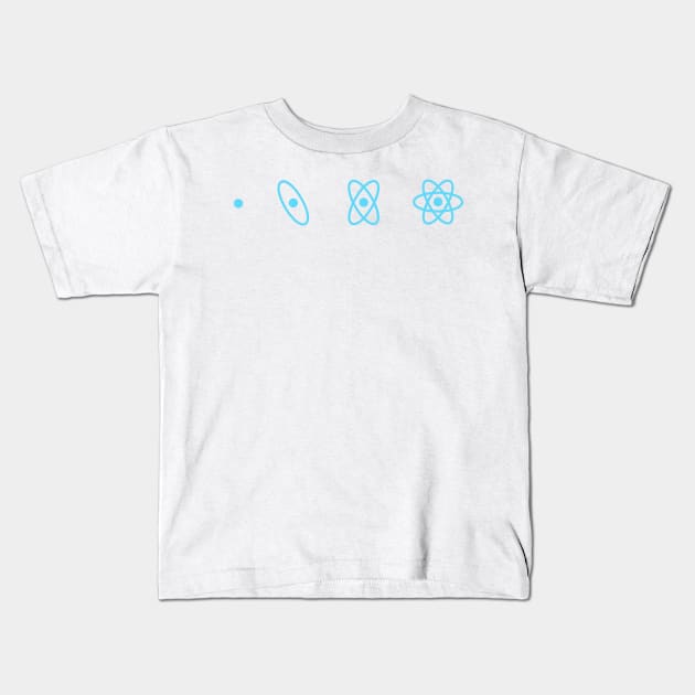 React.js logo Kids T-Shirt by hipstuff